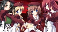 Anime anime girls maids maid costumes 11eyes-Tsumi to Batsu to 