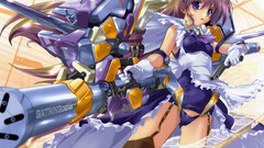 Anime anime girls maids mecha scans maid costumes Komatsu E-ji 