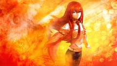 Anime anime girls makise kurisu steins gate