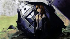 Anime anime girls makise kurisu steins gate scans