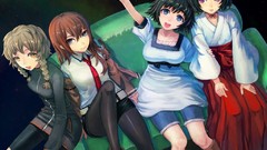 Anime anime girls makise kurisu steins gate shiina mayuri 