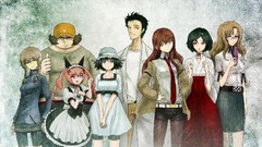 Anime anime girls makise kurisu steins gate shiina mayuri okabe 