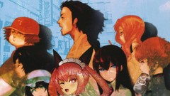 Anime anime girls makise kurisu steins gate shiina mayuri okabe 