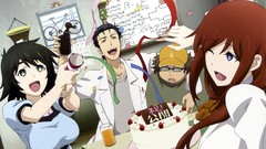 Anime anime girls makise kurisu steins gate shiina mayuri okabe 