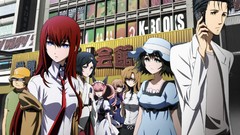 Anime anime girls makise kurisu steins gate shiina mayuri okabe 