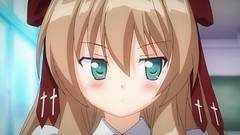 Anime anime girls mayoi neko overrun serizawa fumino aqua eyes