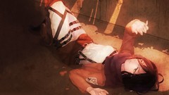 Anime anime girls mikasa ackerman shingeki no kyojin