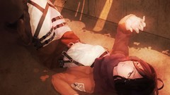 Anime anime girls mikasa ackerman shingeki no kyojin