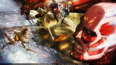 Anime anime girls mikasa ackerman shingeki no kyojin eren 
