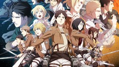 Anime anime girls mikasa ackerman shingeki no kyojin eren 