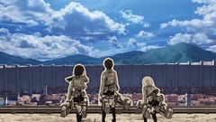 Anime anime girls mikasa ackerman shingeki no kyojin eren 