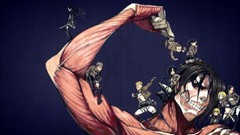 Anime anime girls mikasa ackerman shingeki no kyojin eren 