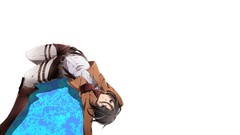 Anime anime girls mikasa ackerman shingeki no kyojin Simple 