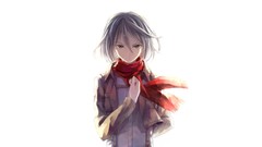 Anime anime girls mikasa ackerman shingeki no kyojin Simple 