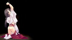 Anime anime girls miko