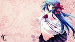 Anime anime girls miko