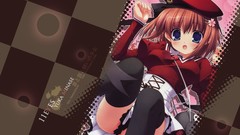 Anime anime girls minase yukari 11eyes-Tsumi to Batsu to Aganai 