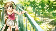 Anime anime girls miniskirt open mouth kantoku