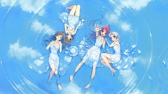 Anime anime girls multiscreen