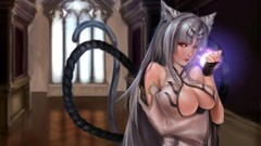 Anime anime girls nekomimi