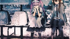 Anime anime girls nekomimi animal ears makise kurisu steins 