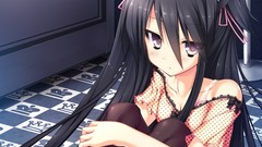 Anime anime girls nekomimi animal ears tails thigh highs