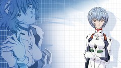 Anime anime girls neon genesis evangelion ayanami rei