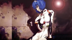 Anime anime girls neon genesis evangelion ayanami rei