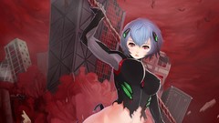 Anime anime girls neon genesis evangelion ayanami rei