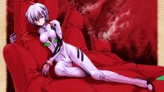 Anime anime girls neon genesis evangelion ayanami rei Rebuild 
