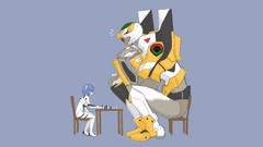 Anime anime girls neon genesis evangelion ayanami rei rei 