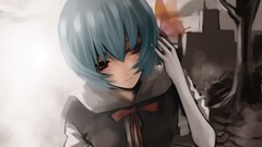 Anime anime girls neon genesis evangelion ayanami rei rei 