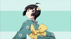 Anime anime girls nisemonogatari Japanese clothes Araragi 