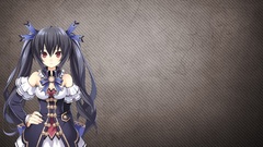 Anime anime girls Noire (Hyperdimension Neptunia) red eyes
