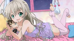 Anime anime girls nyaruko Haiyore! Nyaruko-san Yasaka Mahiro