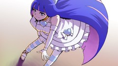 Anime anime girls panty and stocking with garterbelt chiaki