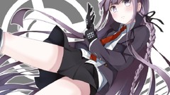 Anime anime girls purple hair