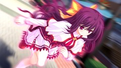 Anime anime girls purple hair purple eyes