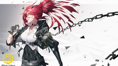 Anime anime girls QYSThree redhead Bai Yemeng Tian Ling Qian ye