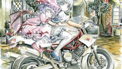 Anime anime girls remilia scarlet touhou izayoi sakuya