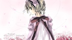 Anime anime girls rozen maiden hina ichigo red rose