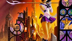 Anime anime girls sailor moon sailor saturn