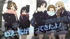 Anime anime girls school uniforms akiyama mio k - on nakano 