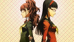 Anime anime girls school uniforms amagi yukiko persona 4 