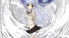 Anime anime girls school uniforms angel beats tachibana kanade
