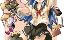 Anime anime girls school uniforms artwork Kantoku (artist)