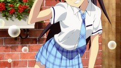 Anime anime girls school uniforms idolmaster ganaha hibiki scans