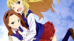 Anime anime girls school uniforms idolmaster minase iori hoshii 