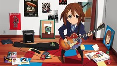 Anime anime girls school uniforms k - on hirasawa yui
