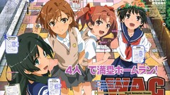 Anime anime girls school uniforms misaka mikoto saten ruiko 
